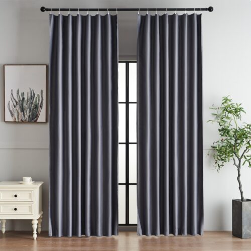 4Home Dublin Sötétítő függöny karikákkal szürke