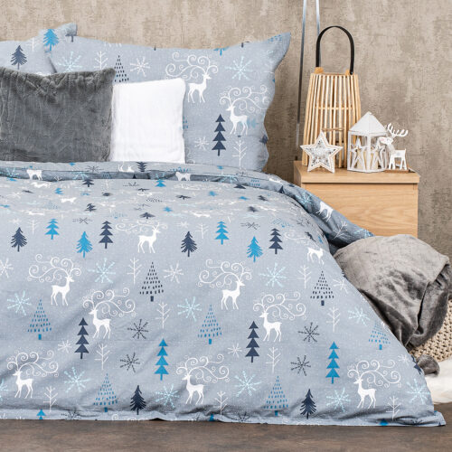 4Home  Elegant deer grey pamut ágyneműhuzat
