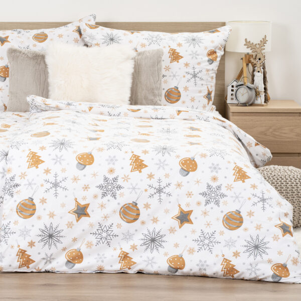 4Home Flanel ágynemű Golden Xmas Night 4Home Flanel ágynemű Golden Xmas Night