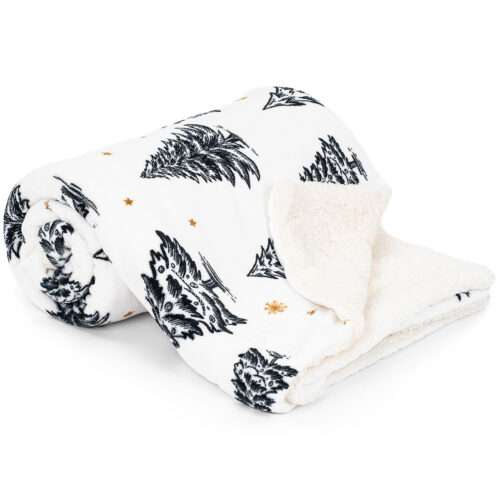 4Home Frosted Trees gyapjú hatású pléd