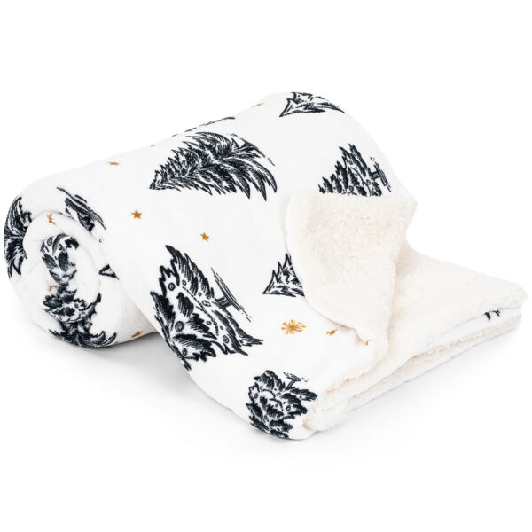 4Home Frosted Trees gyapjú hatású pléd