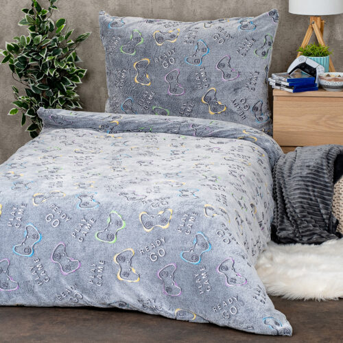 4Home Games világító mikroflanel ágyneműhuzat