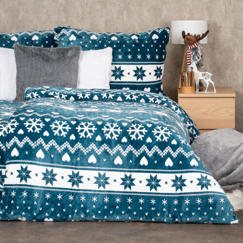 4Home Nordic love mikroflanel ágyneműhuzat