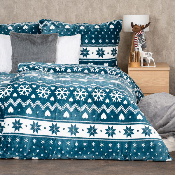 4Home Nordic love mikroflanel ágyneműhuzat