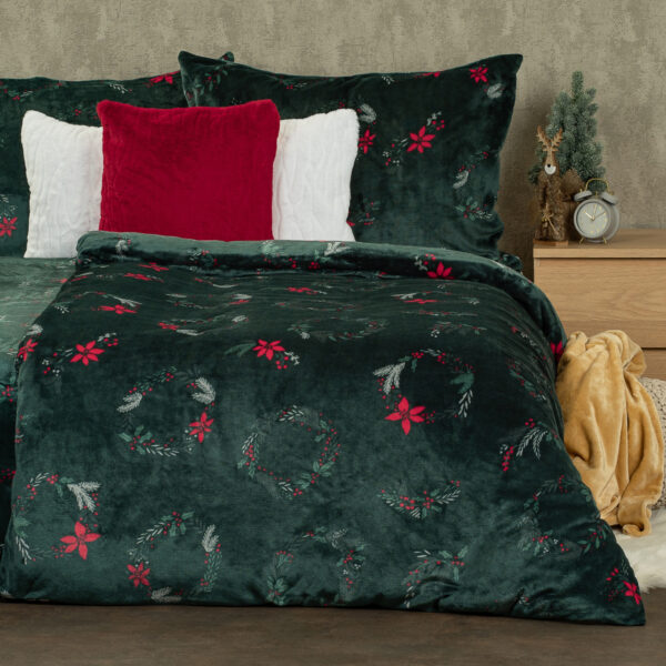 4Home Poinsettia mikroflanel ágyneműhuzat