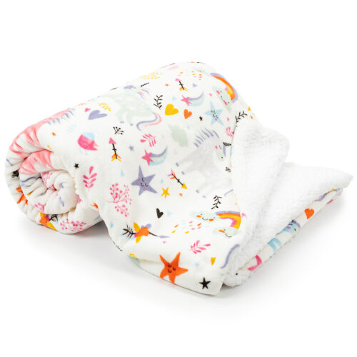 4Home Rainbow Dreams gyapjú hatású pléd