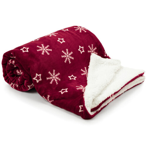 4Home Scarlet Frost gyapjú hatású pléd