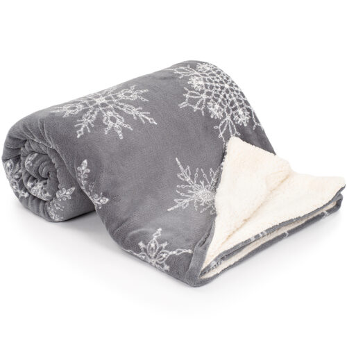 4Home Silent Snowfall gyapjú hatású pléd