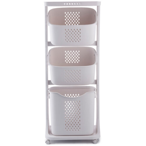 4Home TRIS univerzális tároló kosarak kerekeken