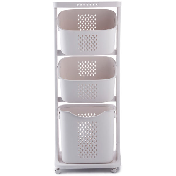 4Home TRIS univerzális tároló kosarak kerekeken