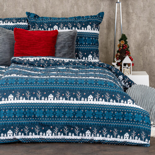 4Home Winter village pamut ágyneműhuzat