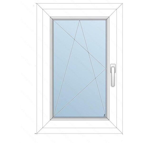 58x88 Műanyag ablak / Bukónyíló/