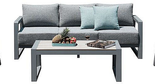 Luxus alumínium szett FLORIDA 5 személyes