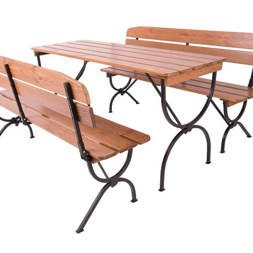 Fa kerti szett NAXOS 1+2 (180 cm)