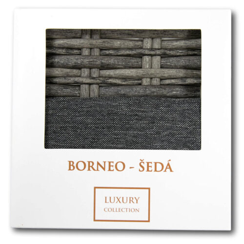 BORNEO LUXURY szürke szerelvényminták