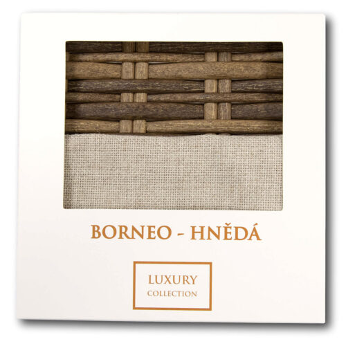 BORNEO LUXURY barna szerelvény mintái BORNEO LUXURY barna szerelvény mintái