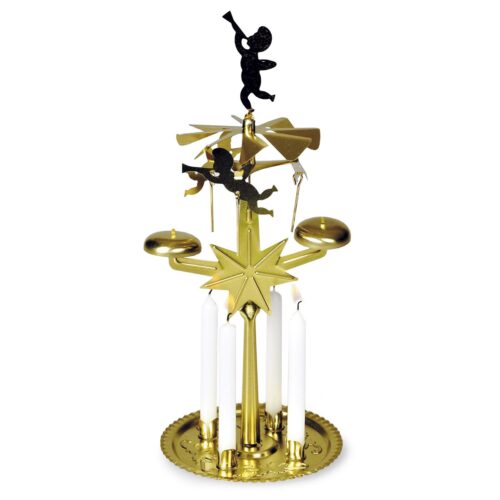 Angyal csengő arany