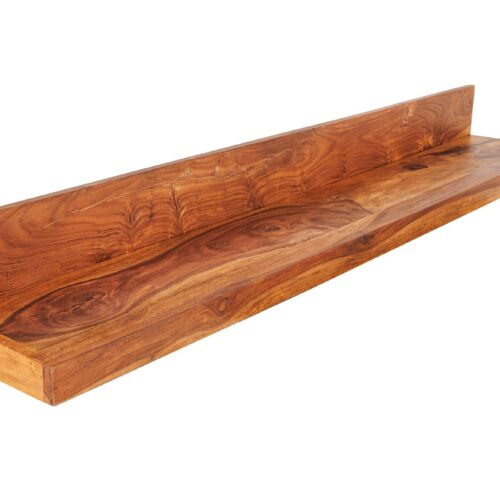 MAKASSAR rózsafa fa fali polc 110cm