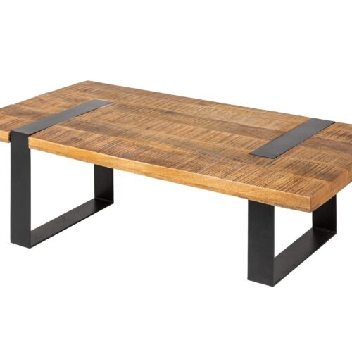 IRON CRAFT mangófa dohányzóasztal 100cm