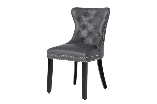 CASTLE fekete műbőr szék