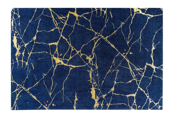 MARBLE arany királykék szőnyeg 160x240cm
