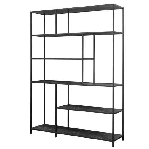 SLIM LINE fekete polc