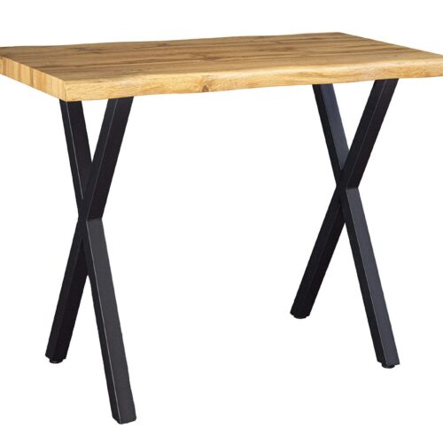 WILD barna tölgyhatású bárasztal 120cm