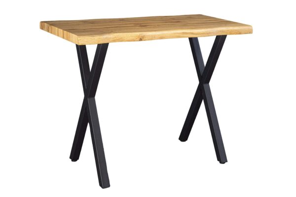 WILD barna tölgyhatású bárasztal 120cm