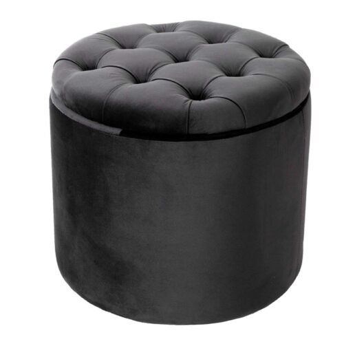 MODERN BAROCK szürke bársony szék