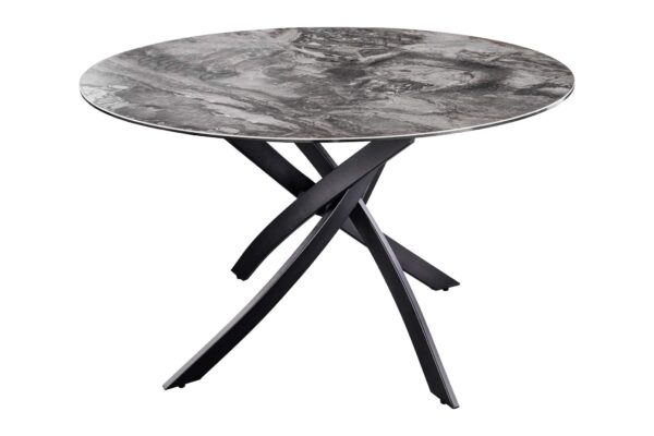 ALPINE taupe kerámia étkezőasztal 120cm