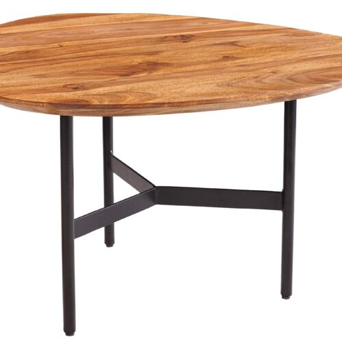 BEAUTY BY NATURE rózsafa fa dohányzóasztal 60cm