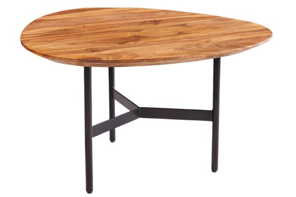 BEAUTY BY NATURE rózsafa fa dohányzóasztal 60cm