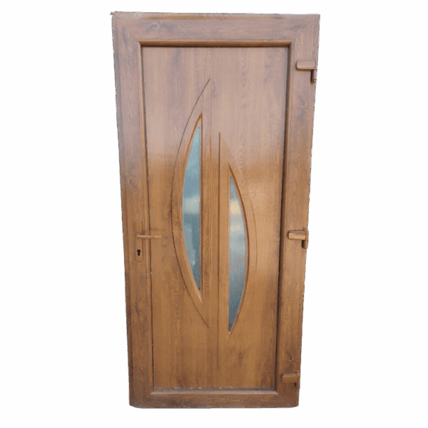 Karen  - Aranytölgy - Műanyag Bejárati ajtó / 98x208 /