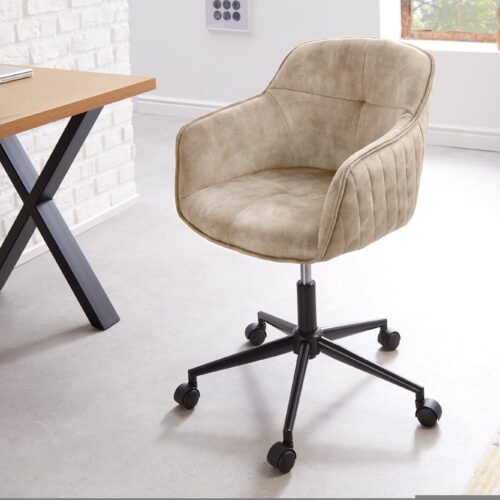 EUPHORIA pezsgőszínű szövet szék