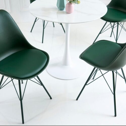 SCANDINAVIA zöld műanyag szék