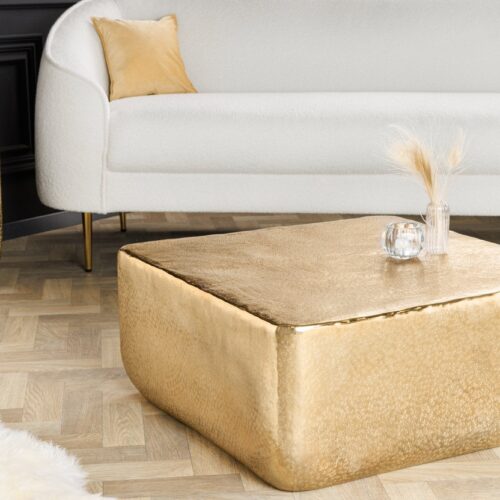 UNIT arany alumínium dohányzóasztal 70cm UNIT arany alumínium dohányzóasztal 70cm