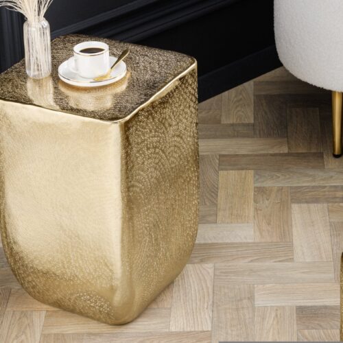 UNIT arany alumínium dohányzóasztal 45cm UNIT arany alumínium dohányzóasztal 45cm