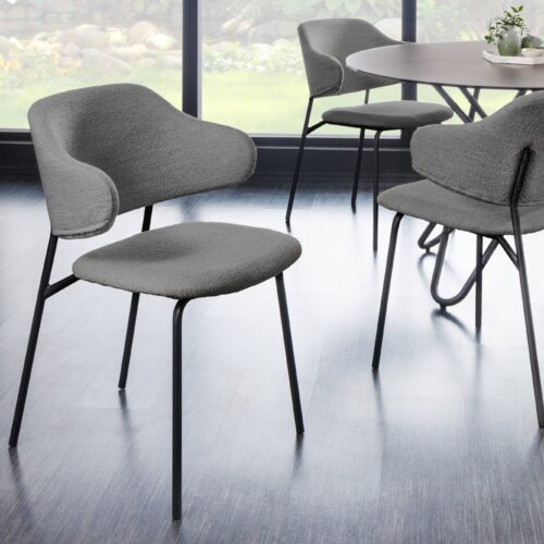 TRACY szürke szövet szék