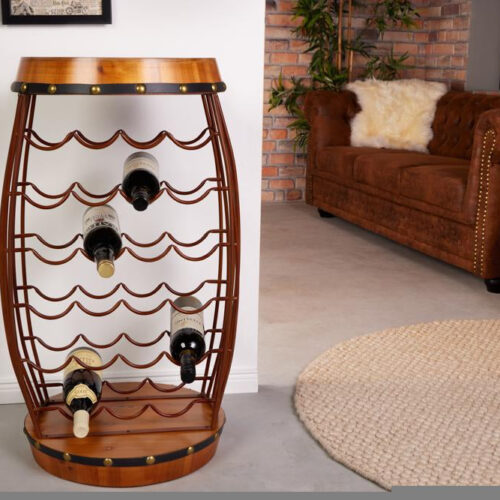 BODEGA barna fenyőfa polc 80cm