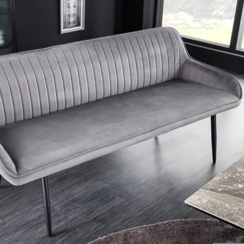 TURIN szürke szövet ülőpad 160cm