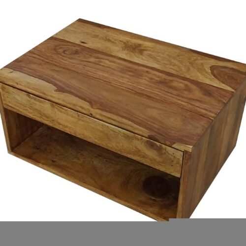 AMAZONAS barna akácfa éjjeliszekrény 50cm