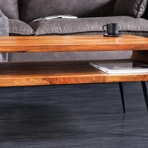 ALPHA rózsafa dohányzóasztal 90cm