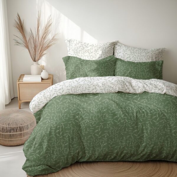 Stanex Zöld levelek pamut ágyneműhuzat Stanex Zöld levelek pamut ágyneműhuzat