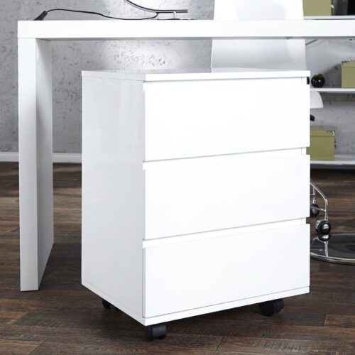 BIG DEAL fehér gurulós irodai tároló