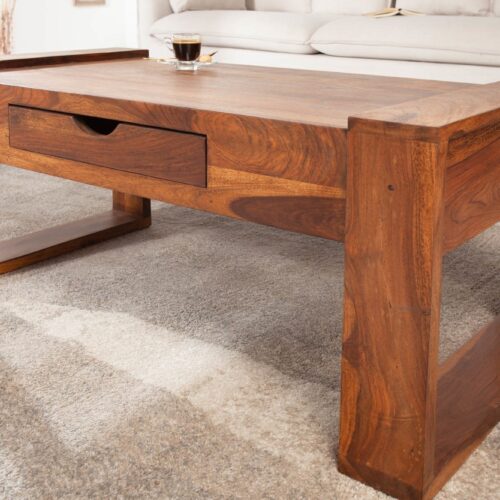 BIG MARKANT barna rózsafa dohányzóasztal