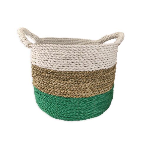 BINGIN türkiz tengerifű tároló kosár L BINGIN türkiz tengerifű tároló kosár L