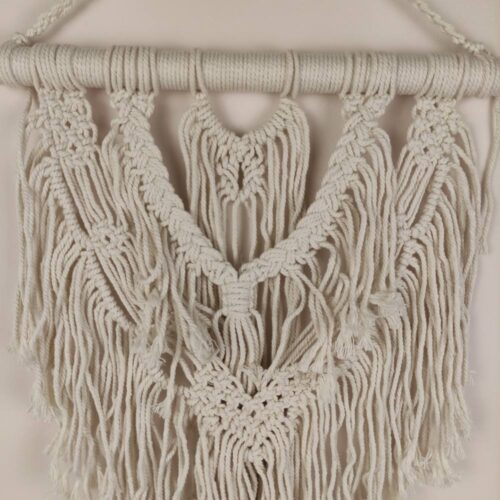 BOHO EMPAT bézs makramé fali dekoráció BOHO EMPAT bézs makramé fali dekoráció