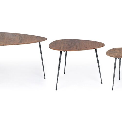 BOSCAGE 3 részes dohányzóasztal