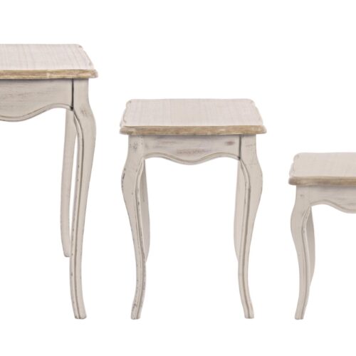 CLARISSE 3 részes dohányzóasztal 60x40cm