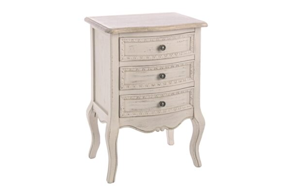 CLARISSE éjjeliszekrény 3 fiókkal